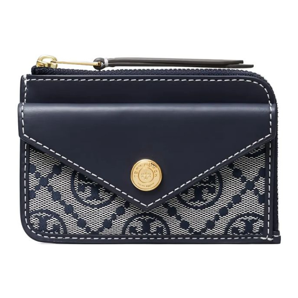Porte-carte 'T Monogram' pour Femmes