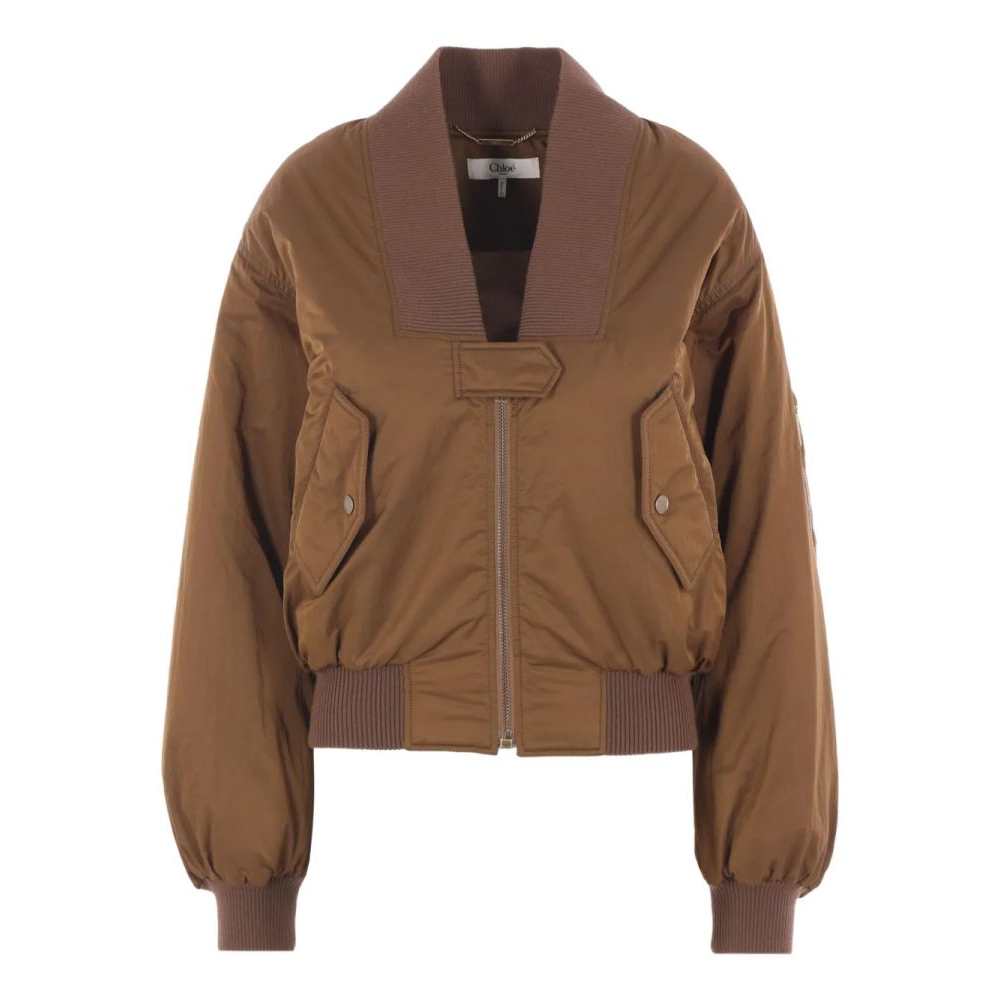 Blouson bomber 'Zip-Front' pour Femmes