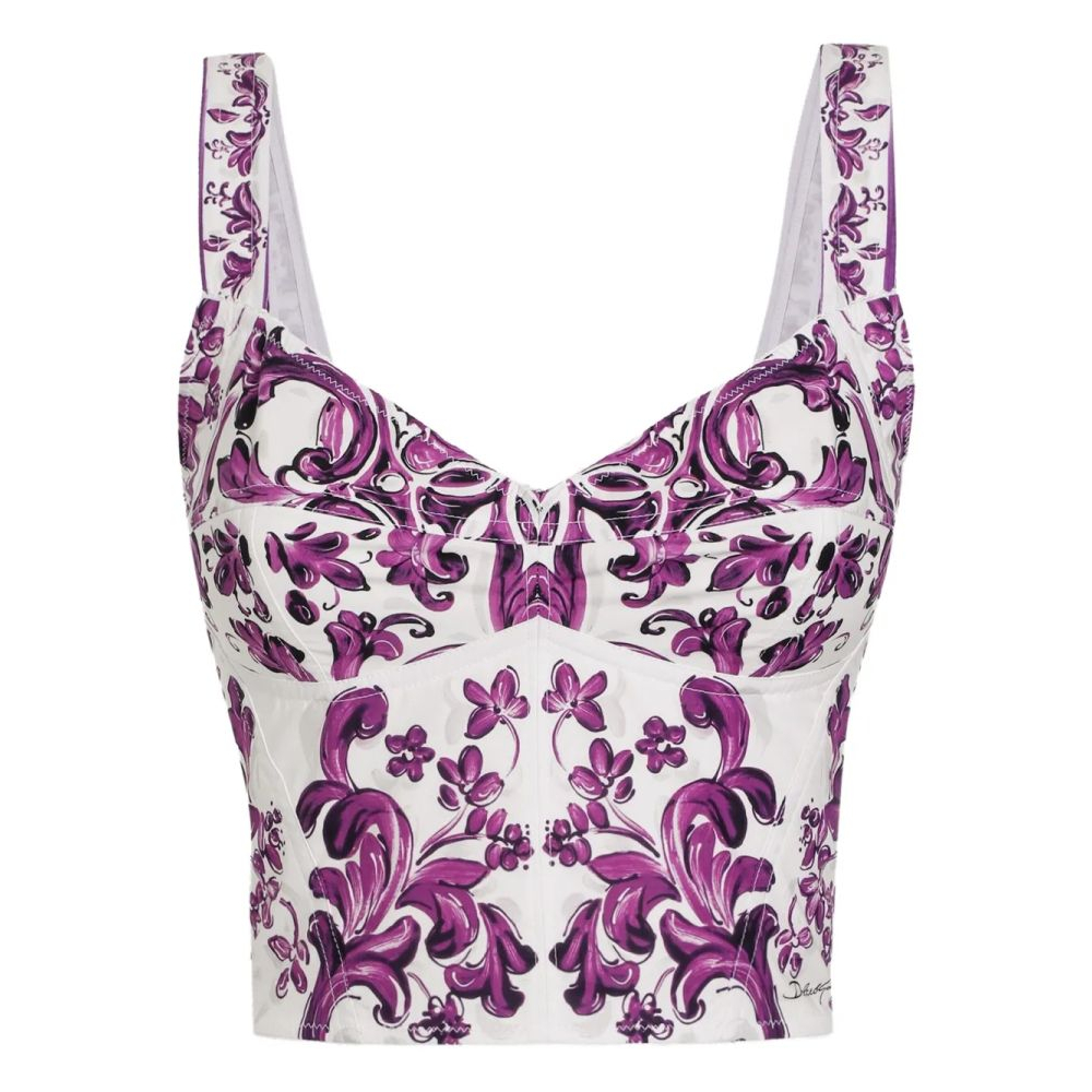Women's 'Graphic-Print' Sleeveless Top