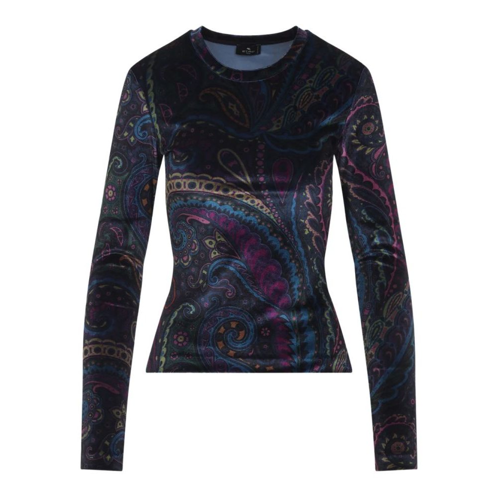 T-shirt 'Paisley-Print' pour Femmes