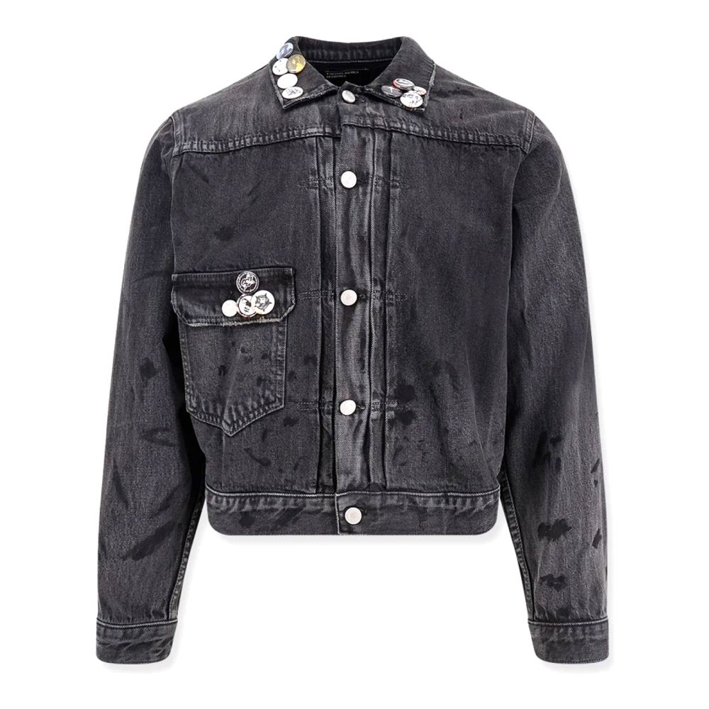 Veste en jeans 'Distressed Effect' pour Hommes