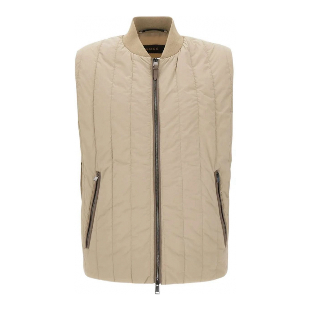 Gilet 'Quilted Zip-Front' pour Hommes