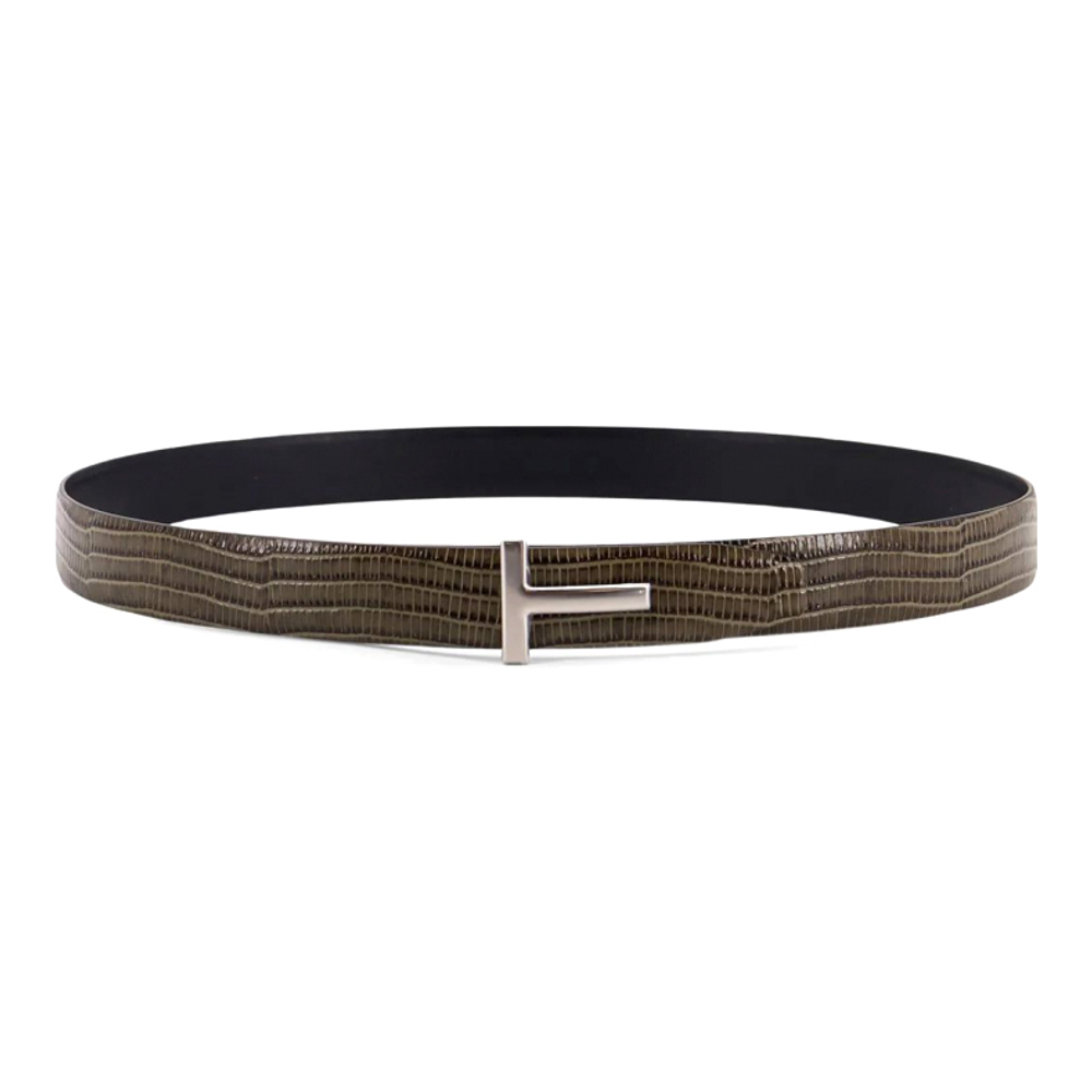 Men's 'Croco Effect' Belt