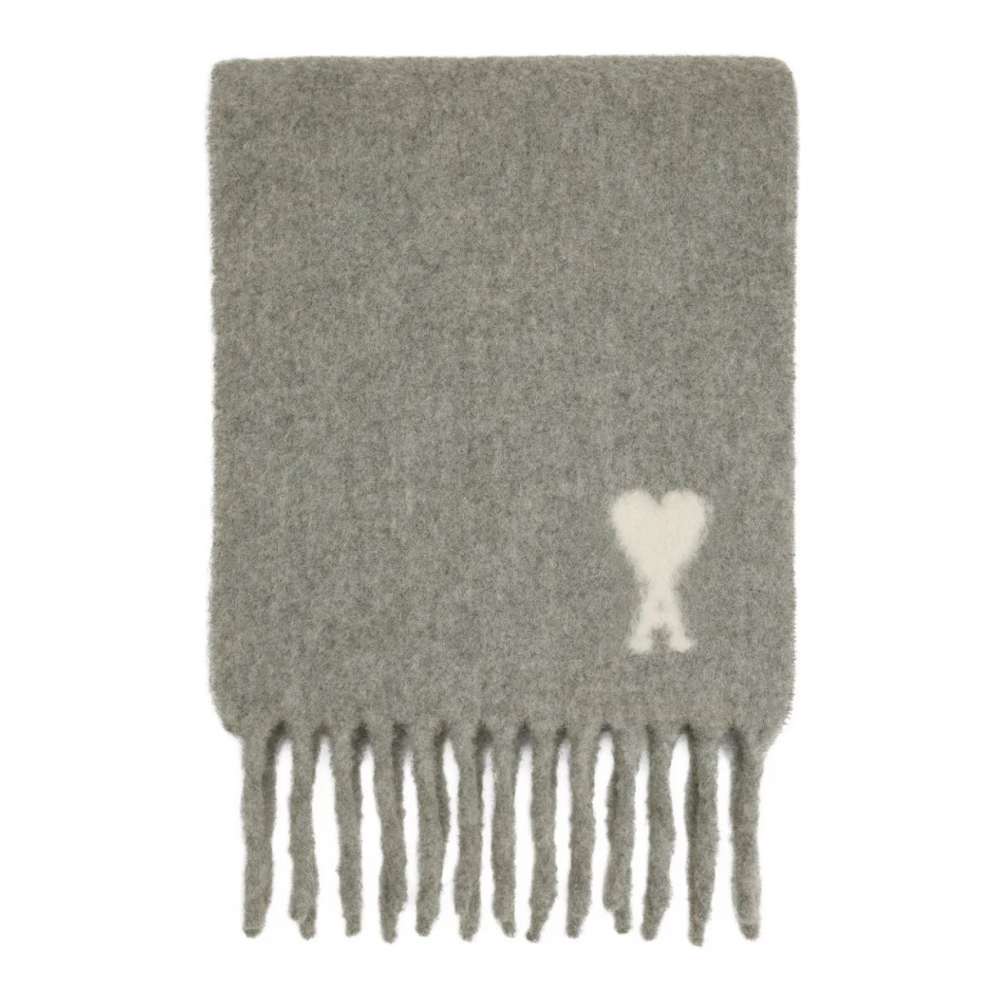 Écharpe en laine 'Ami De Coeur Fringed'