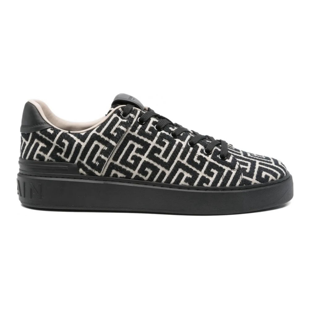 Men's 'Geometric-Pattern' Sneakers