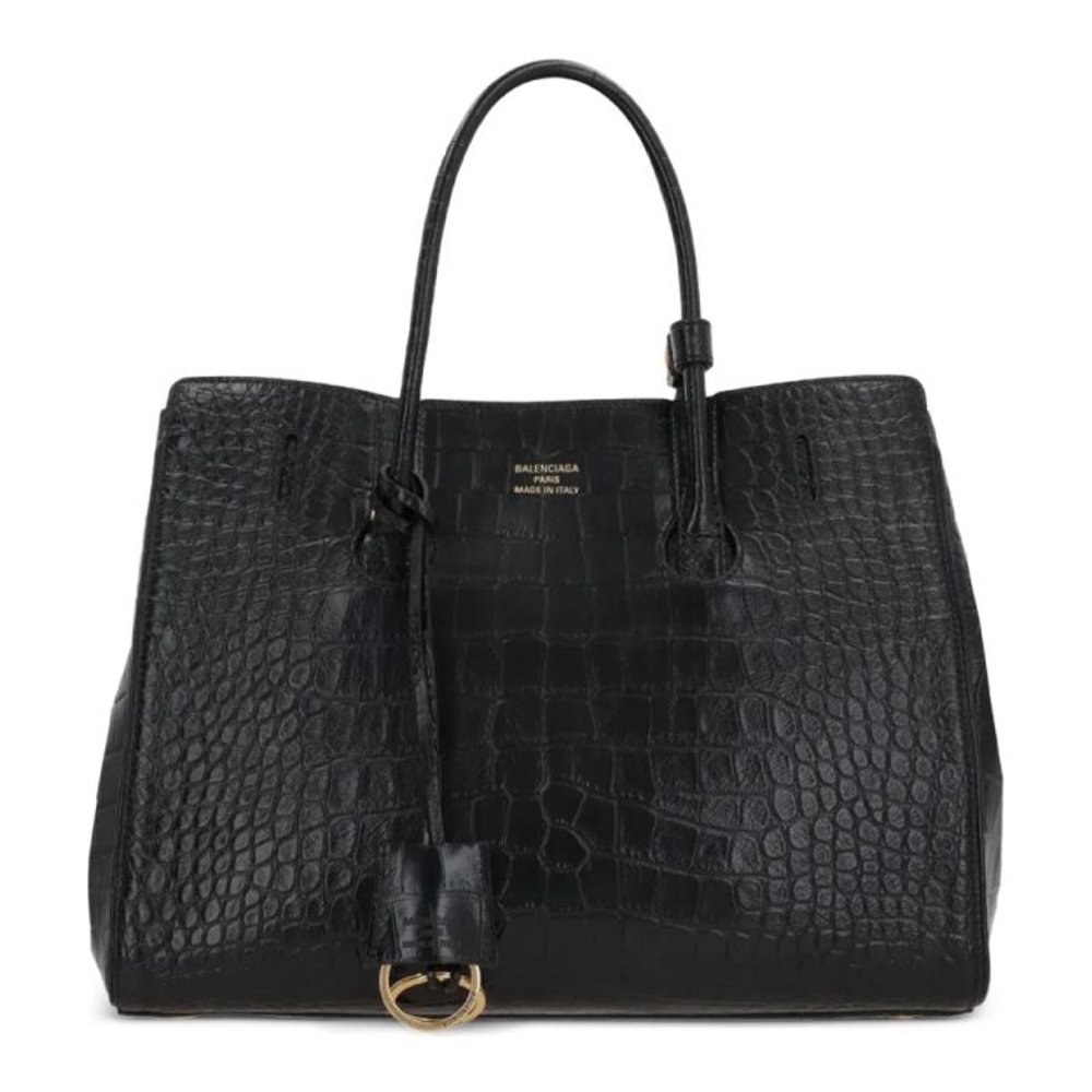 Women's 'Hampton Crocodile-Effect' Tote Bag
