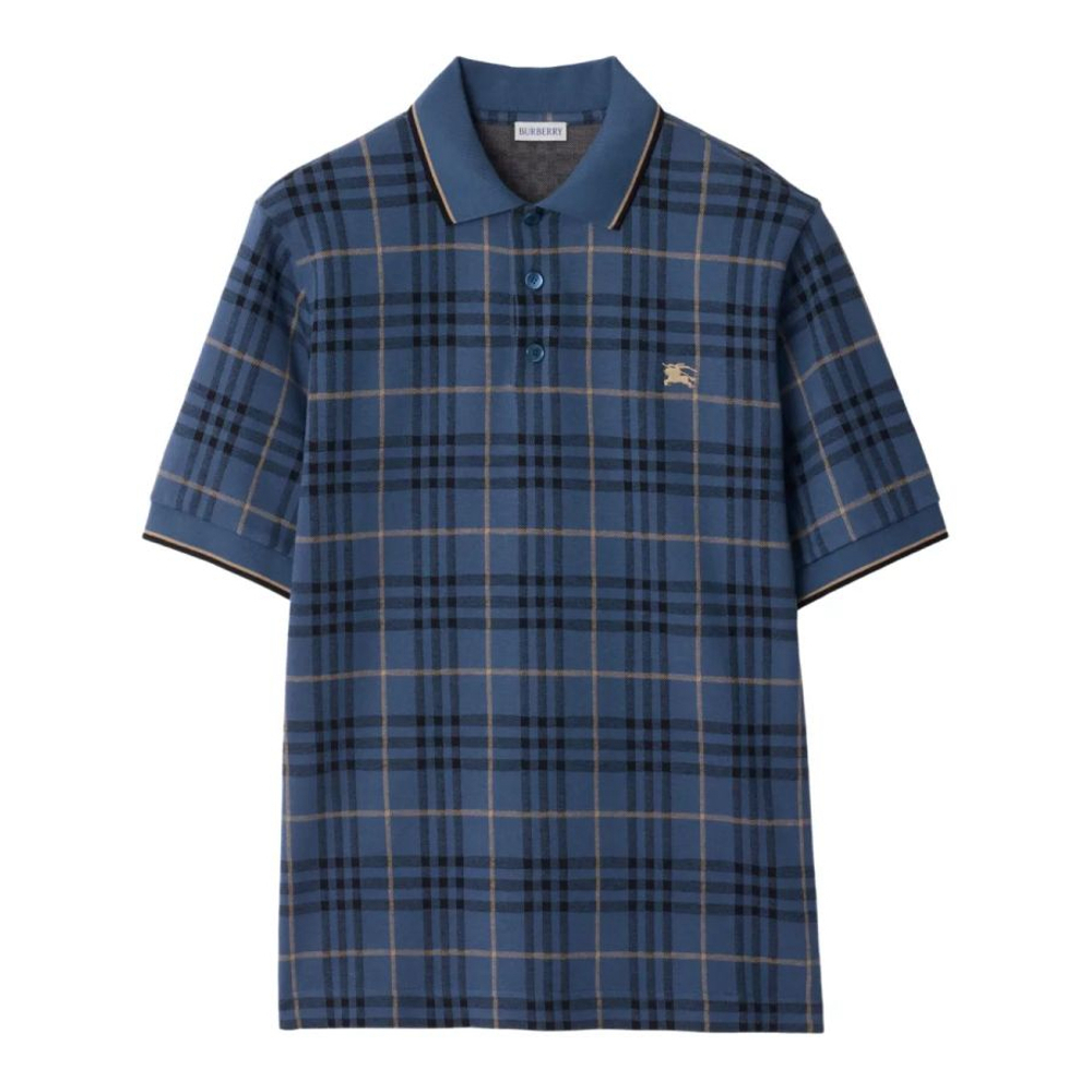 Polo 'Checked' pour Hommes
