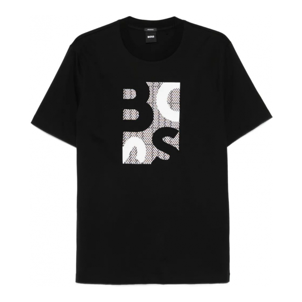 T-shirt 'Logo-Detail' pour Hommes