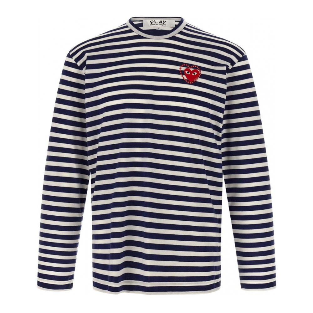 T-shirt 'Logo Patch Stripes'