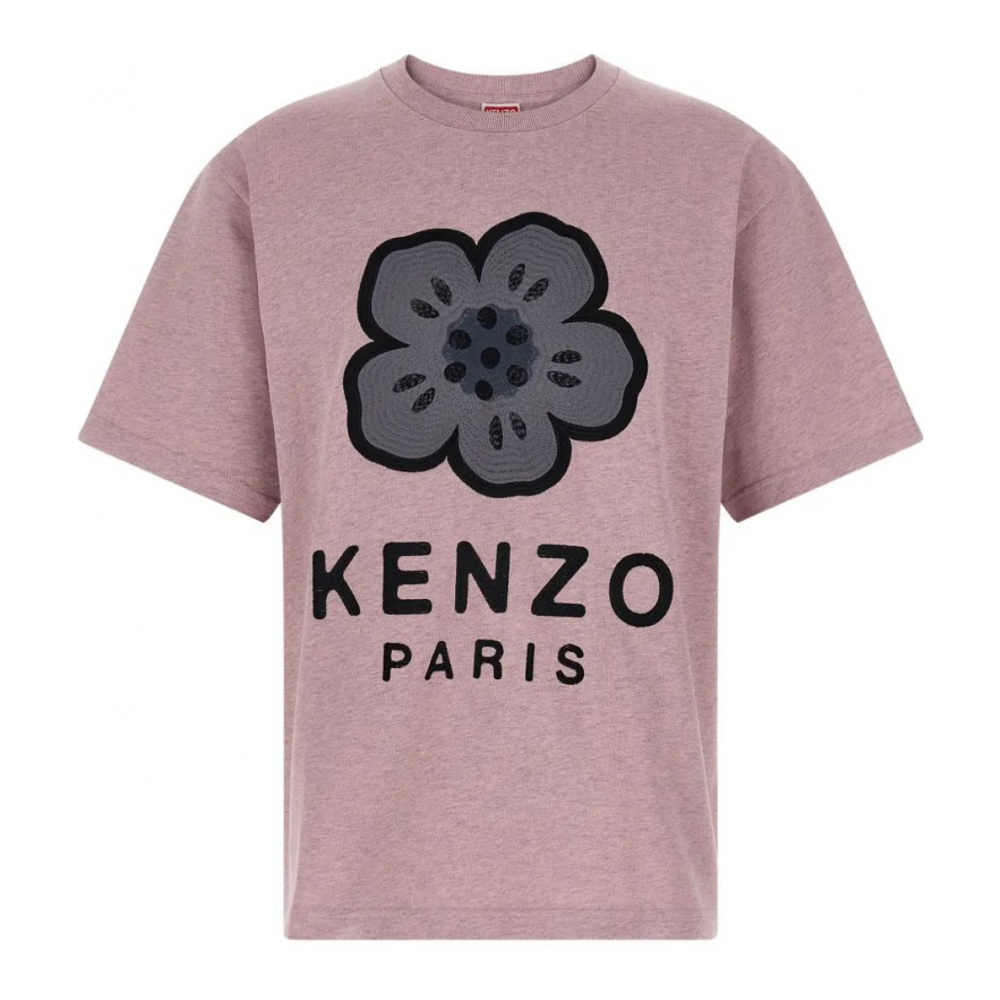 T-shirt 'Flower-Embroidered'