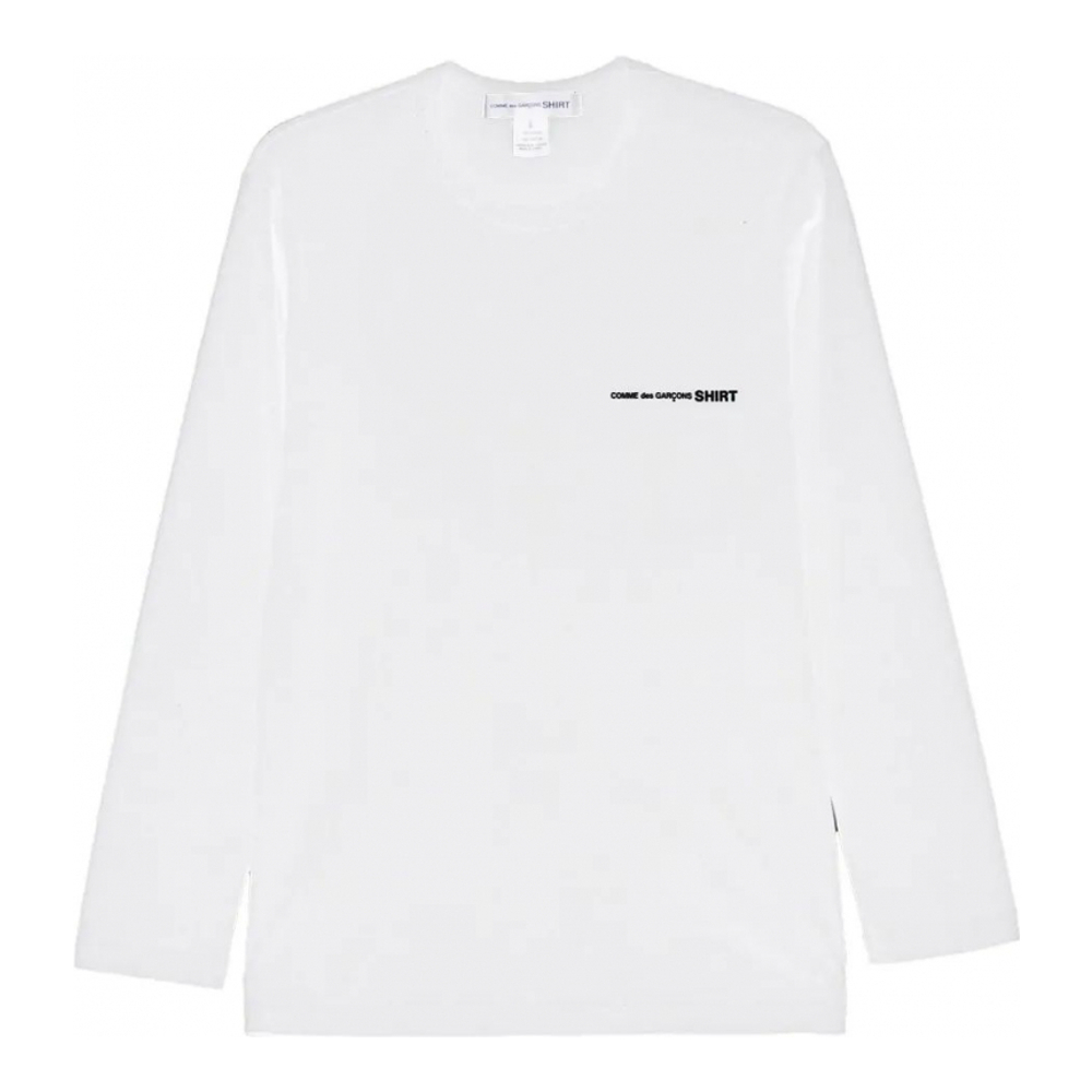 T-Shirt manches longues 'Logo-Print' pour Hommes