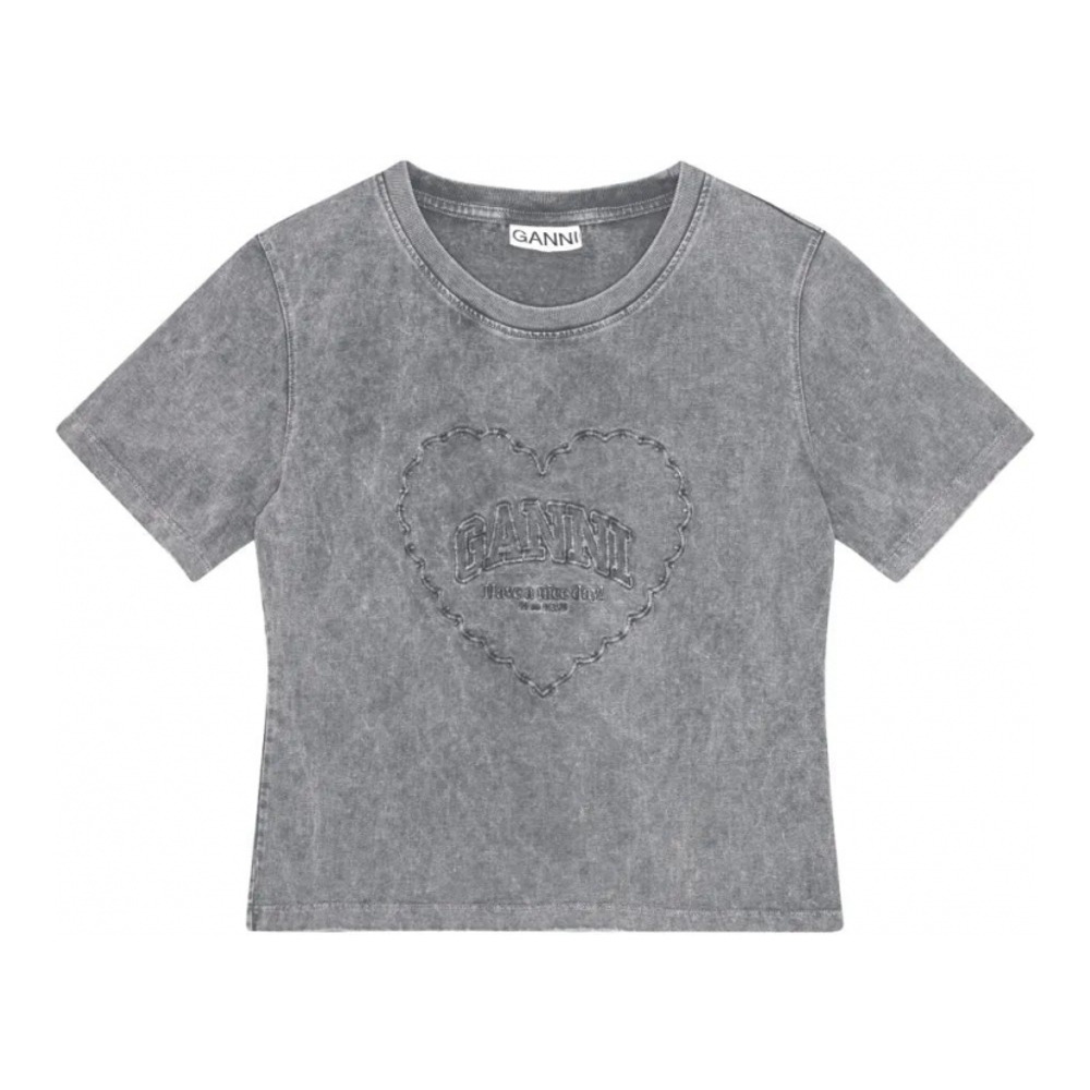 T-shirt 'Logo-Embroidered' pour Femmes