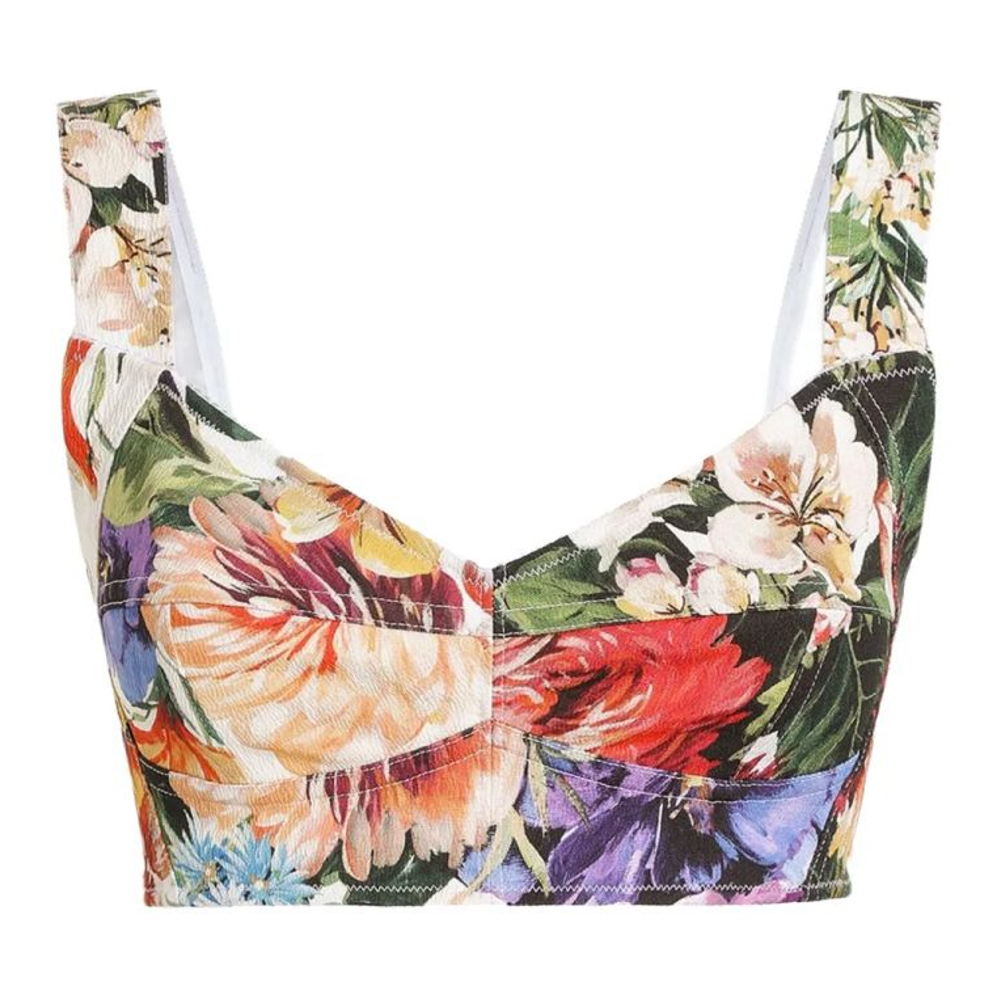  Bralette 'Floral-Print' pour Femmes