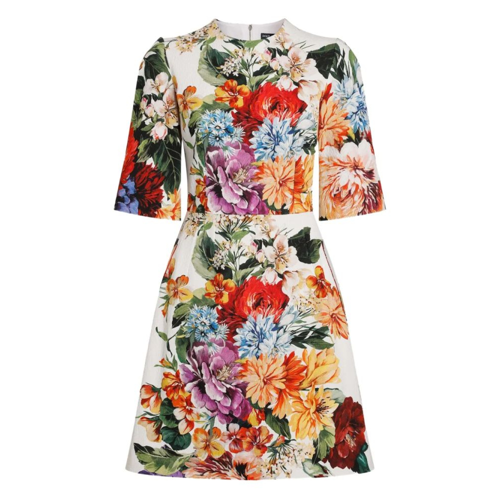 Robe mini 'Floral-Print' pour Femmes