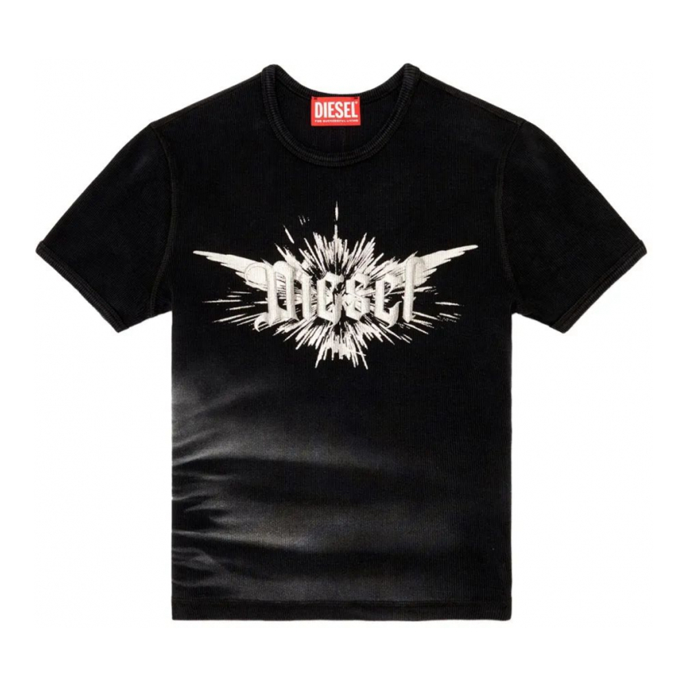 T-shirt 'T-Ele-Long P2 Graphic Logo' pour Femmes