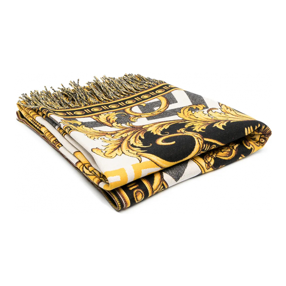'Baroque Pattern Throw' Decke - 160 x 144 cm
