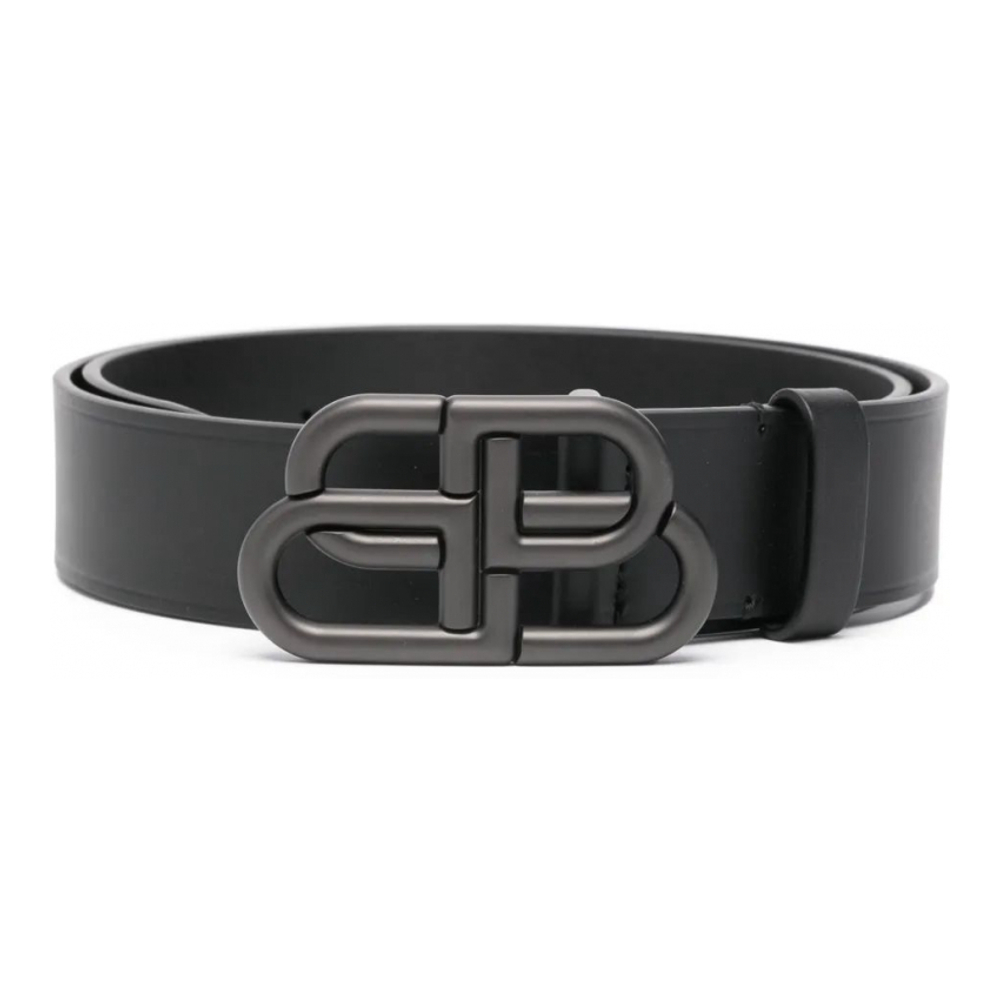 Ceinture 'BB Logo-Buckle' pour Hommes