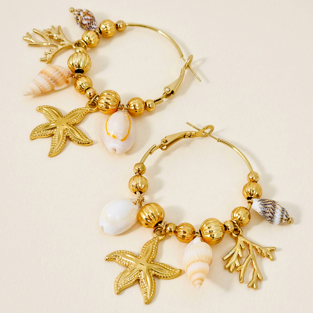 Women's 'Seabed Steel' Earrings