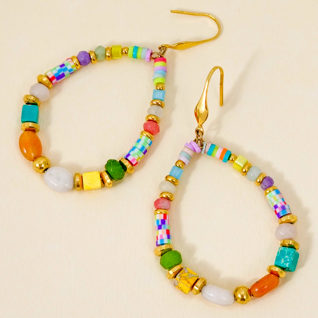 Women's 'Piedal Steel' Earrings