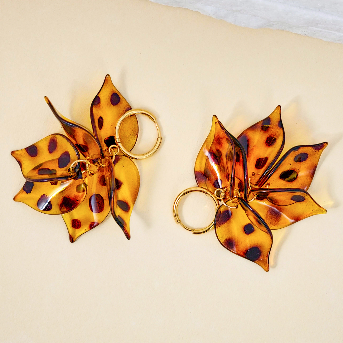 Women's 'Leaves Bouquet' Earrings