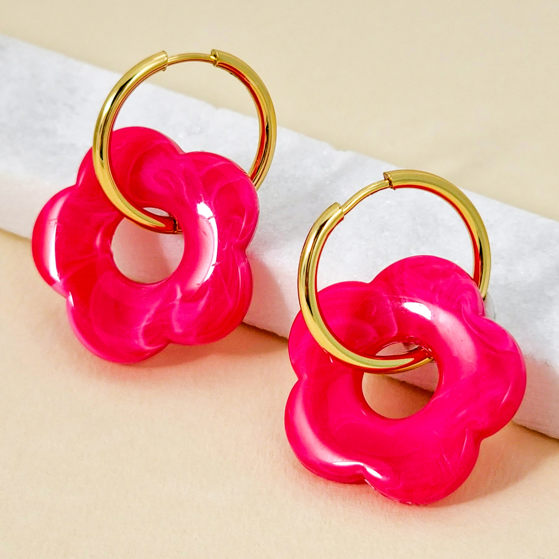Women's 'Flower Drunk' Earrings