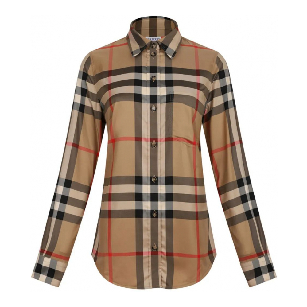 Women's 'Checked-Pattern' Shirt