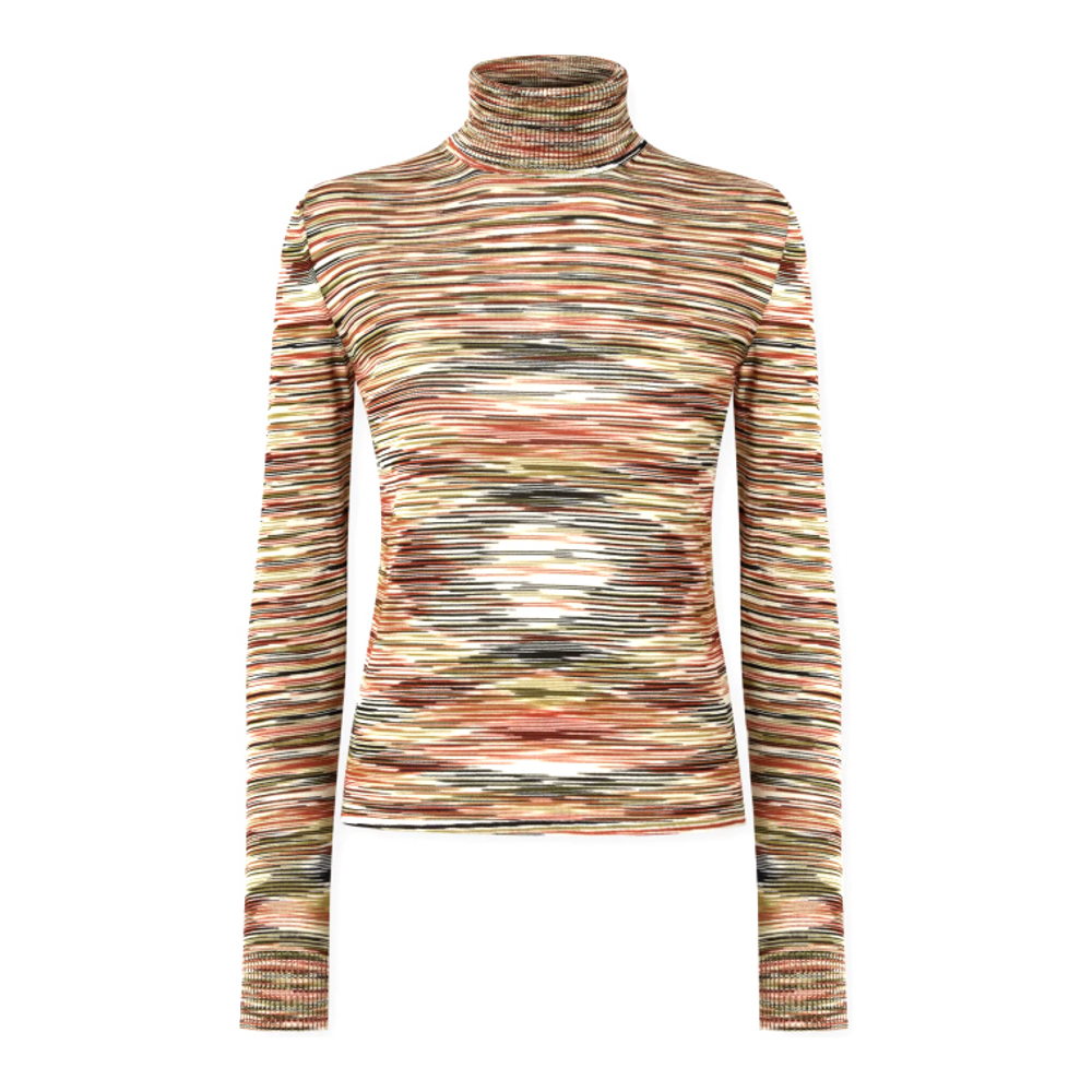 Pull 'High-Neck In Flame Smooth Knit' pour Femmes