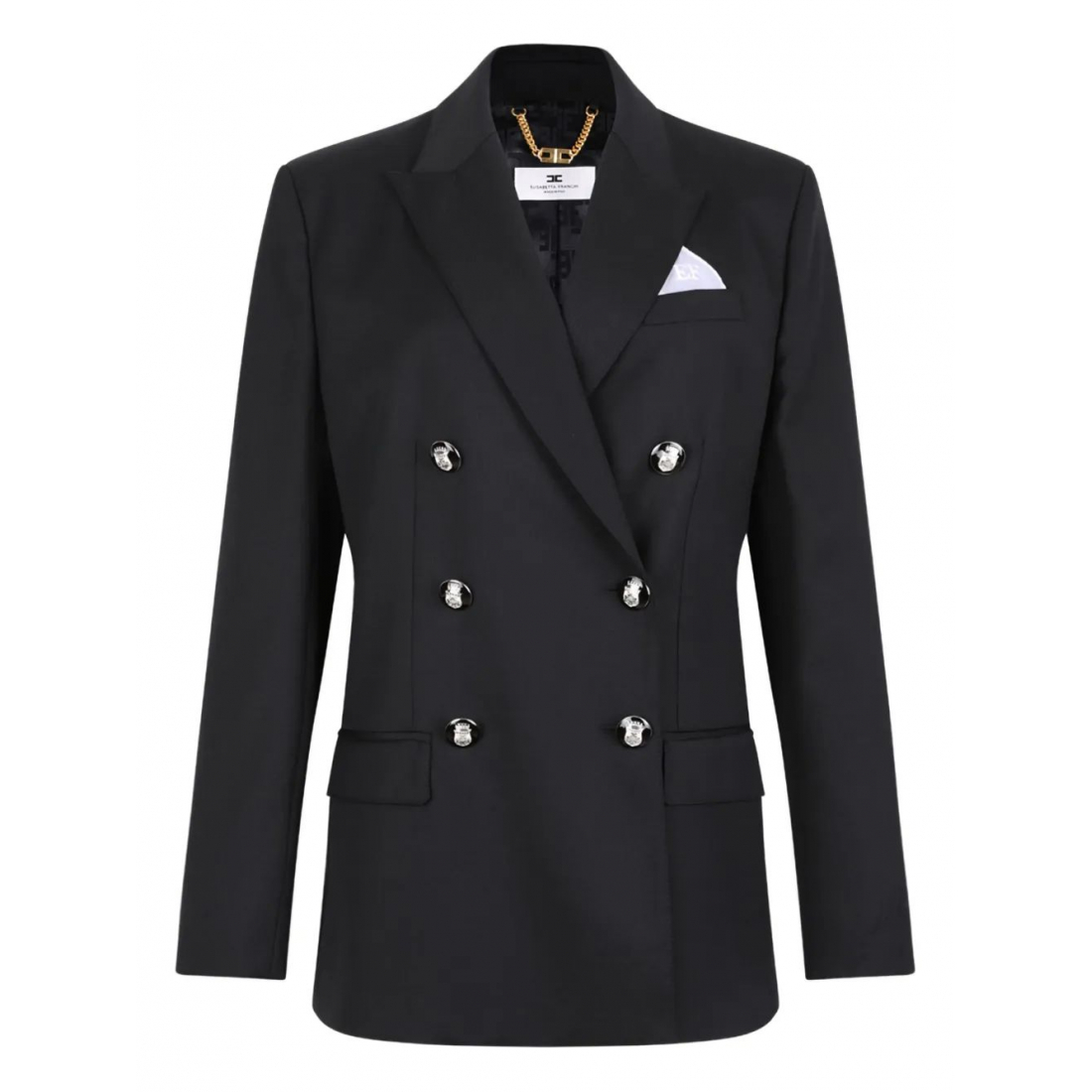 Blazer 'Double-Breasted Skull-Button' pour Femmes