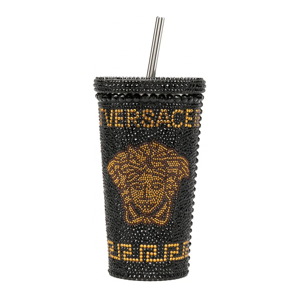 'Medusa Crystal-Embellished' Reisebecher - 25 x 10 cm