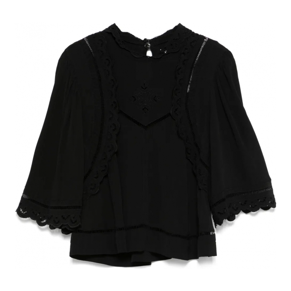 Blouse à manches 3/4 'Frany' pour Femmes