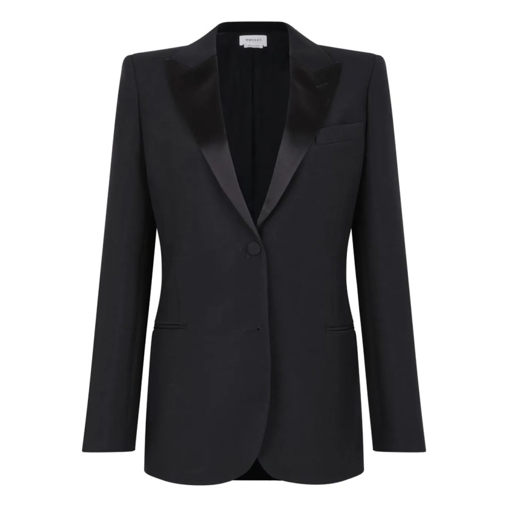 Veste 'Satin-Lapel' pour Femmes