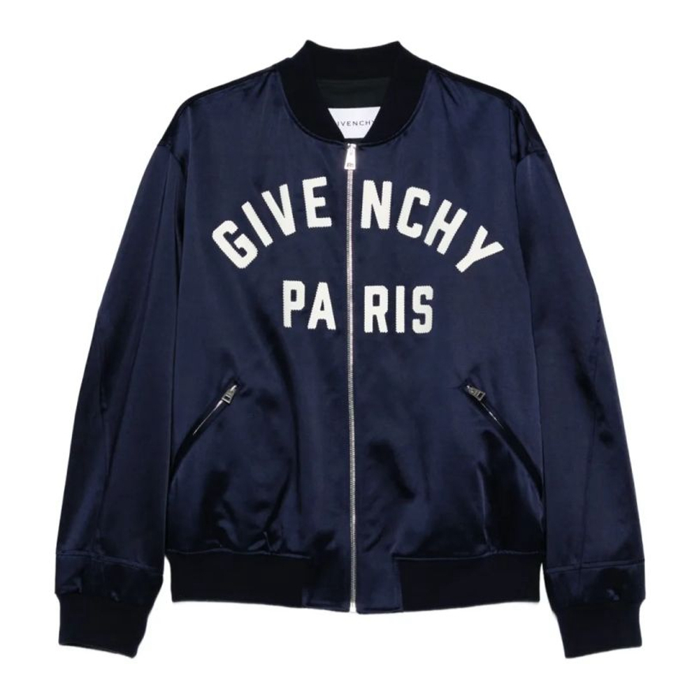 Blouson bomber 'Logo' pour Hommes