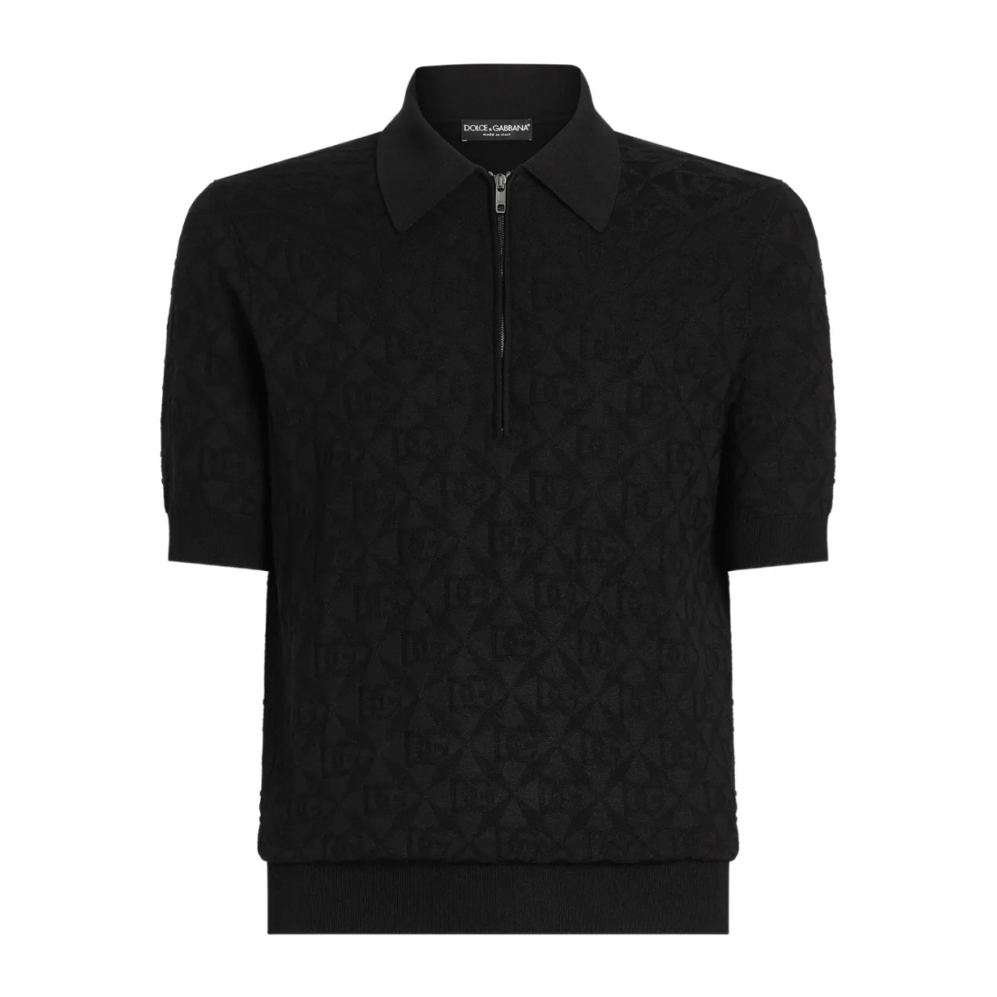 Polo 'Logo-Jacquard' pour Hommes