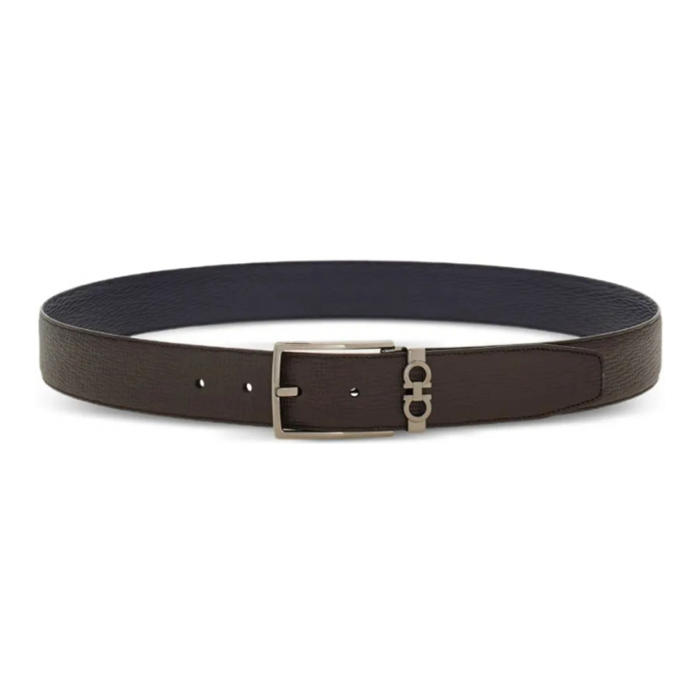 Ceinture 'Gancini-Plaque' pour Hommes