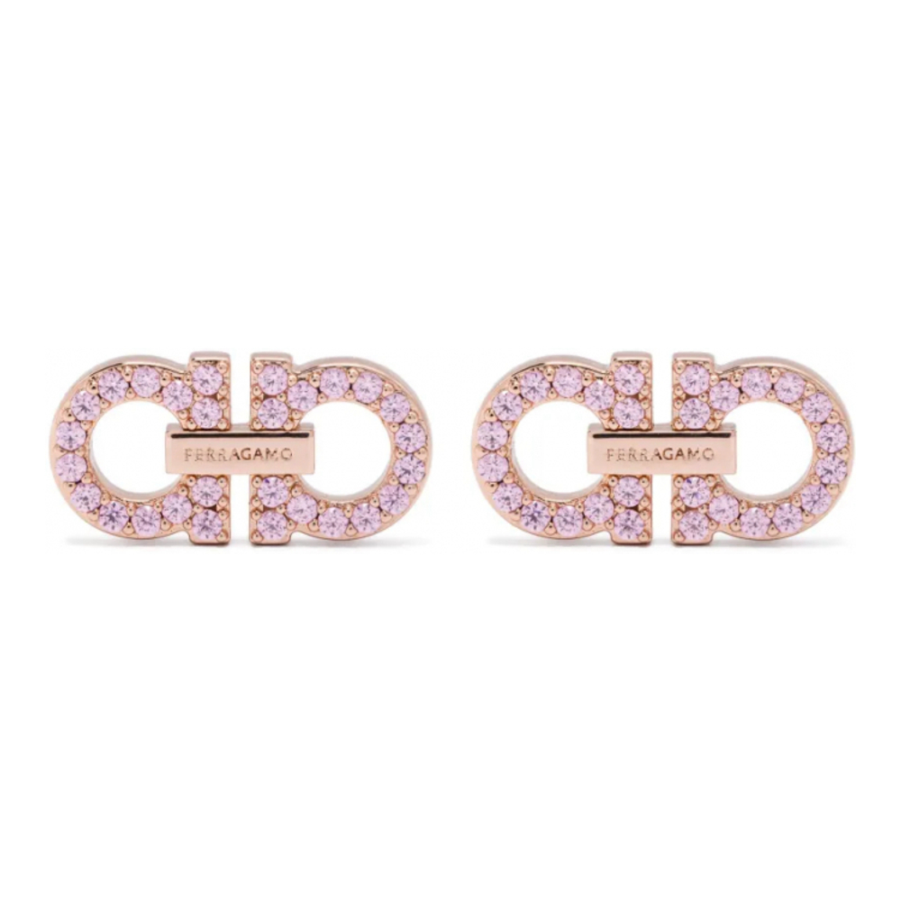 Women's 'Logo Crystal-Embellished' Earrings