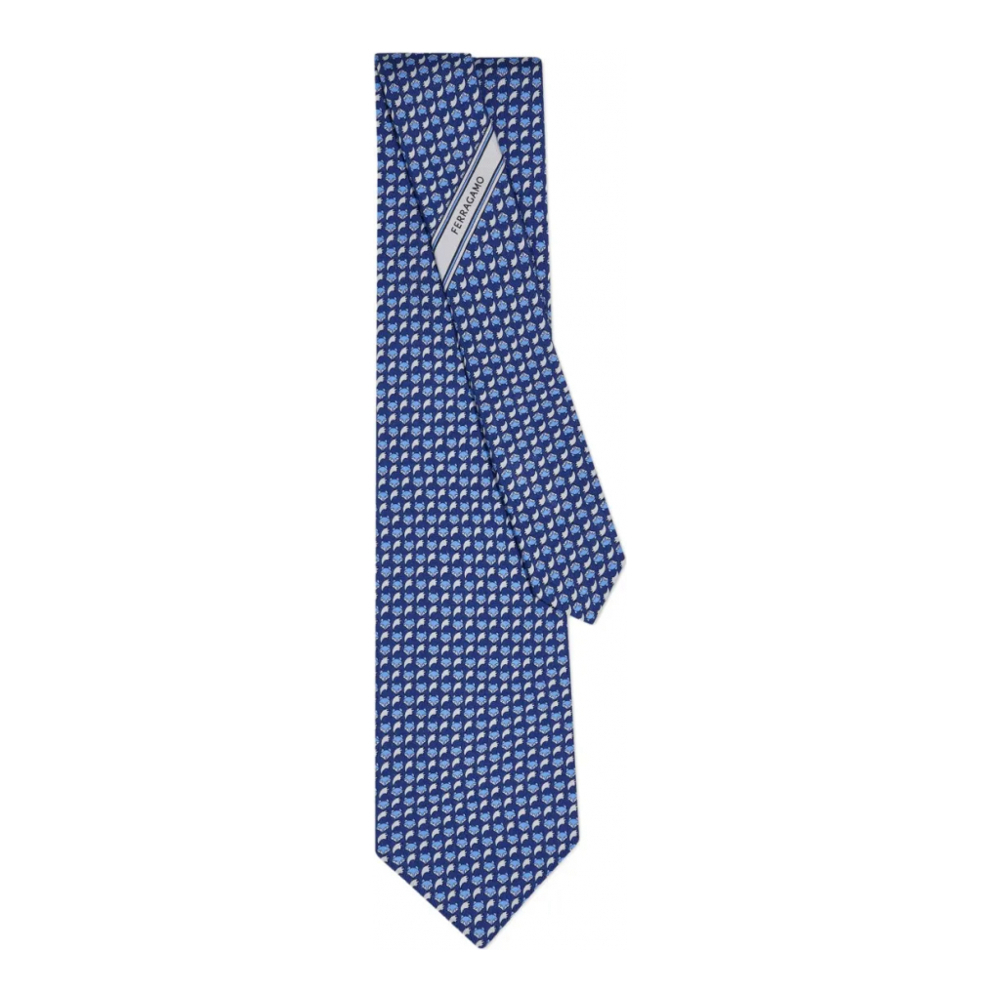 Cravate 'Fox-Print' pour Hommes