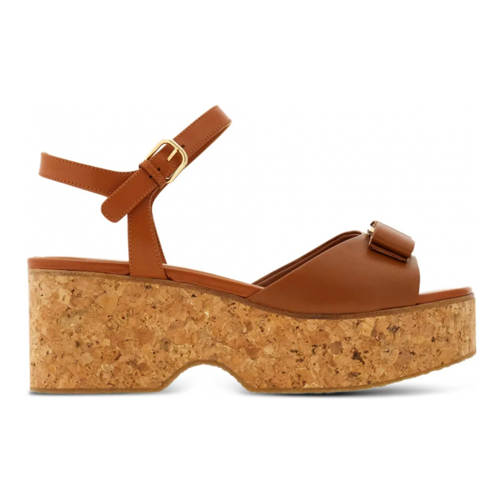 Sandales à semelle plateforme 'Bow-Detail' pour Femmes