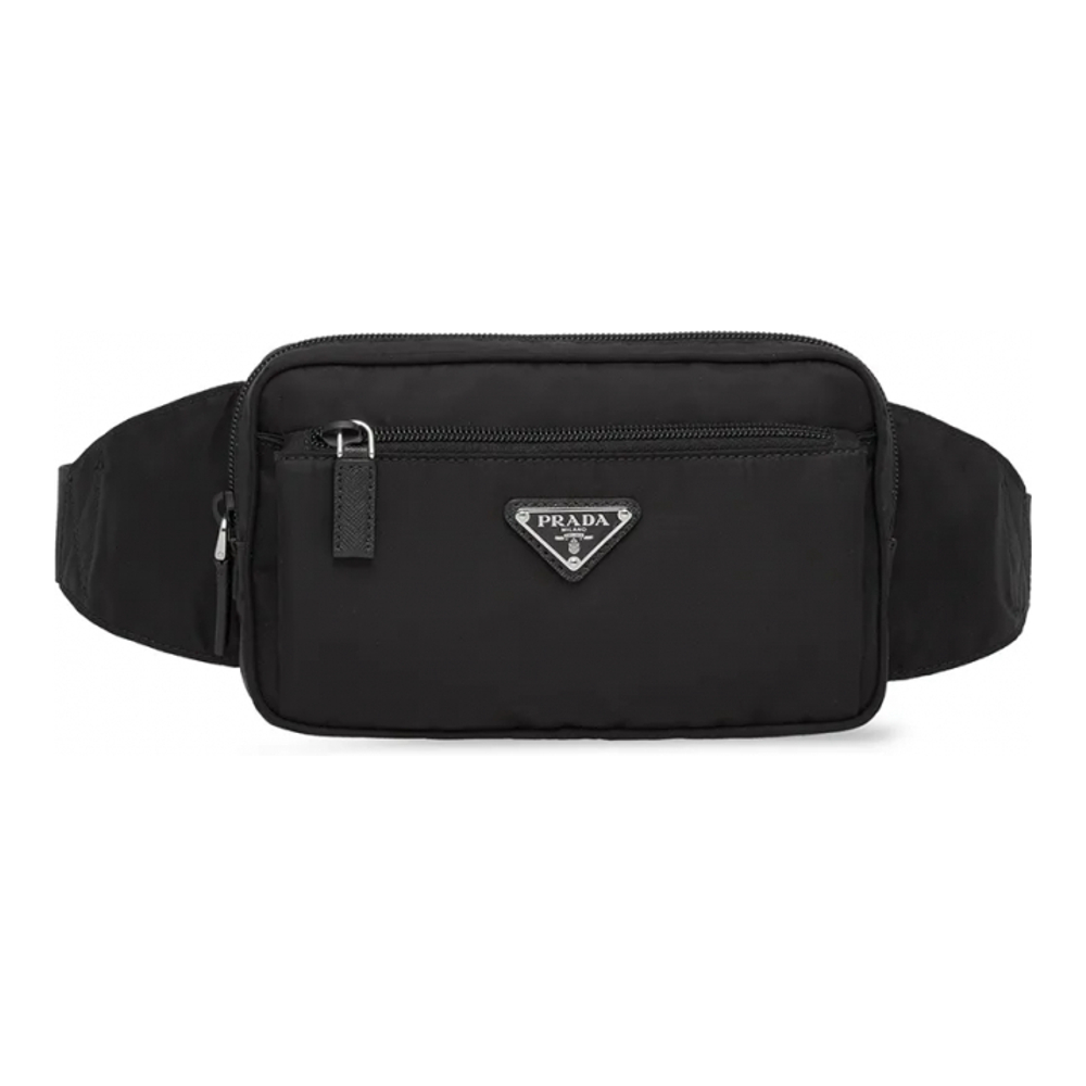 Men's 'Logo-Plaque' Belt Bag