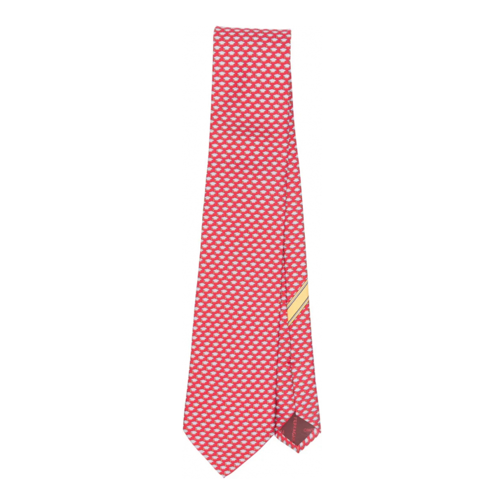 Cravate 'Geometric-Pattern' pour Hommes