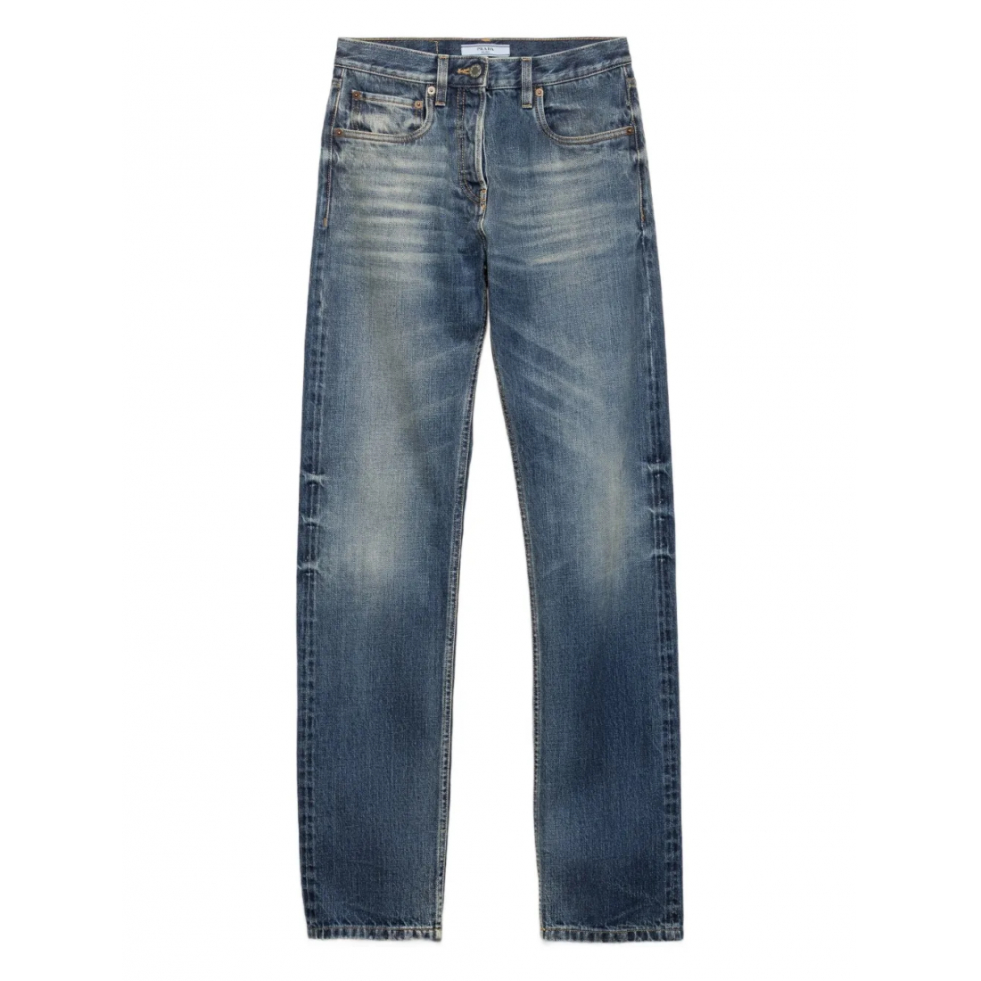 Jeans 'Tapered Washed' pour Femmes