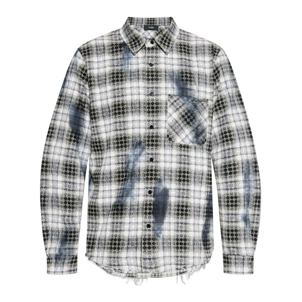 Chemise 'Frayed Checked' pour Hommes