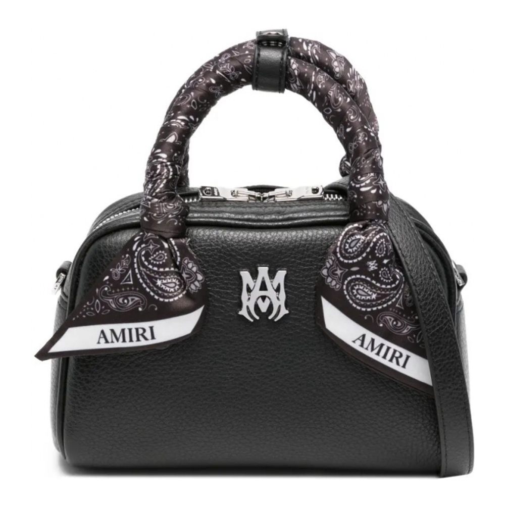 Women's 'Paisley-Scarf Top-Handle' Bowling Bag