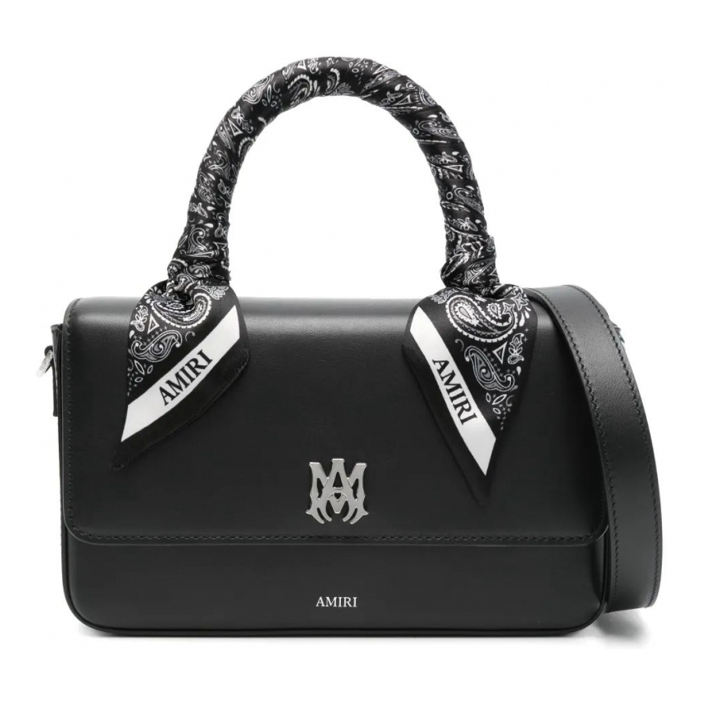 Women's 'Bandana-Trimmed' Handbag