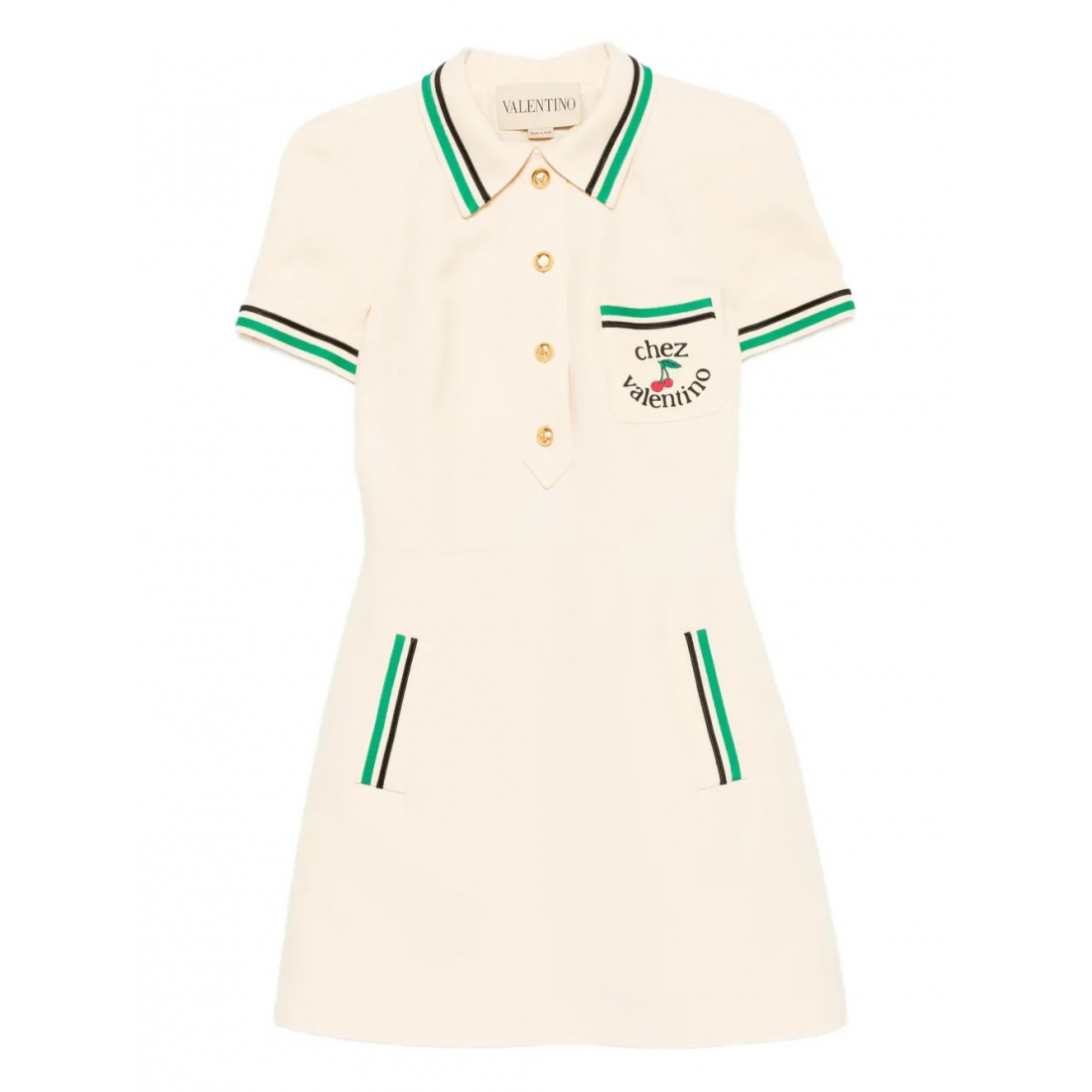 Women's 'Cherry-Motif' Polo Dress