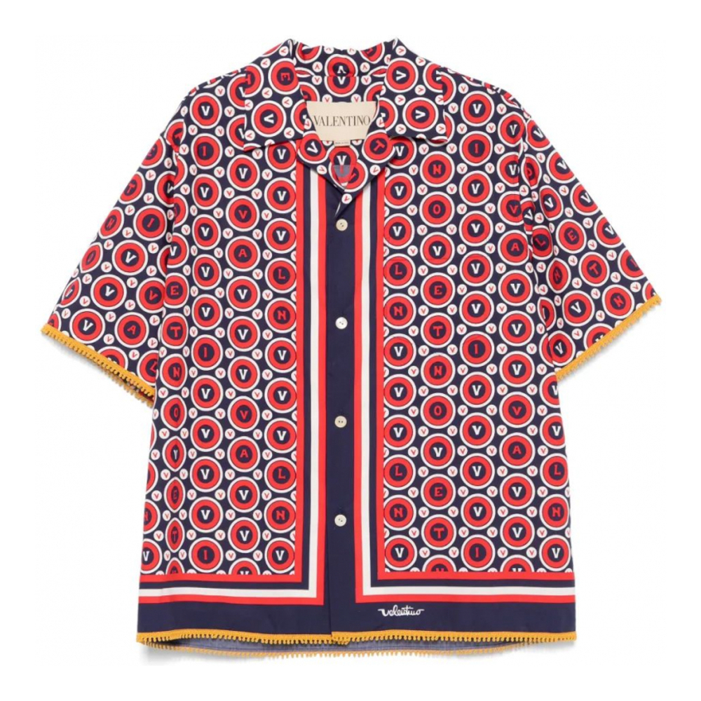 Chemise 'Bulles Royales' pour Hommes