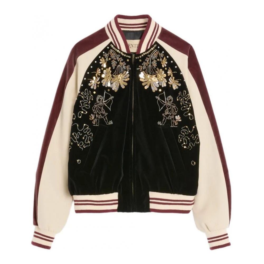Blouson bomber 'Embroidered' pour Hommes
