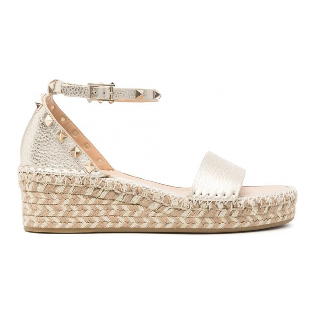 Espadrilles 'Rockstud-Embellished' pour Femmes