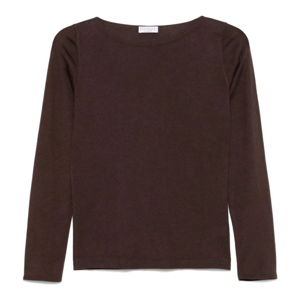 T-shirt 'Fine-Knit' pour Femmes