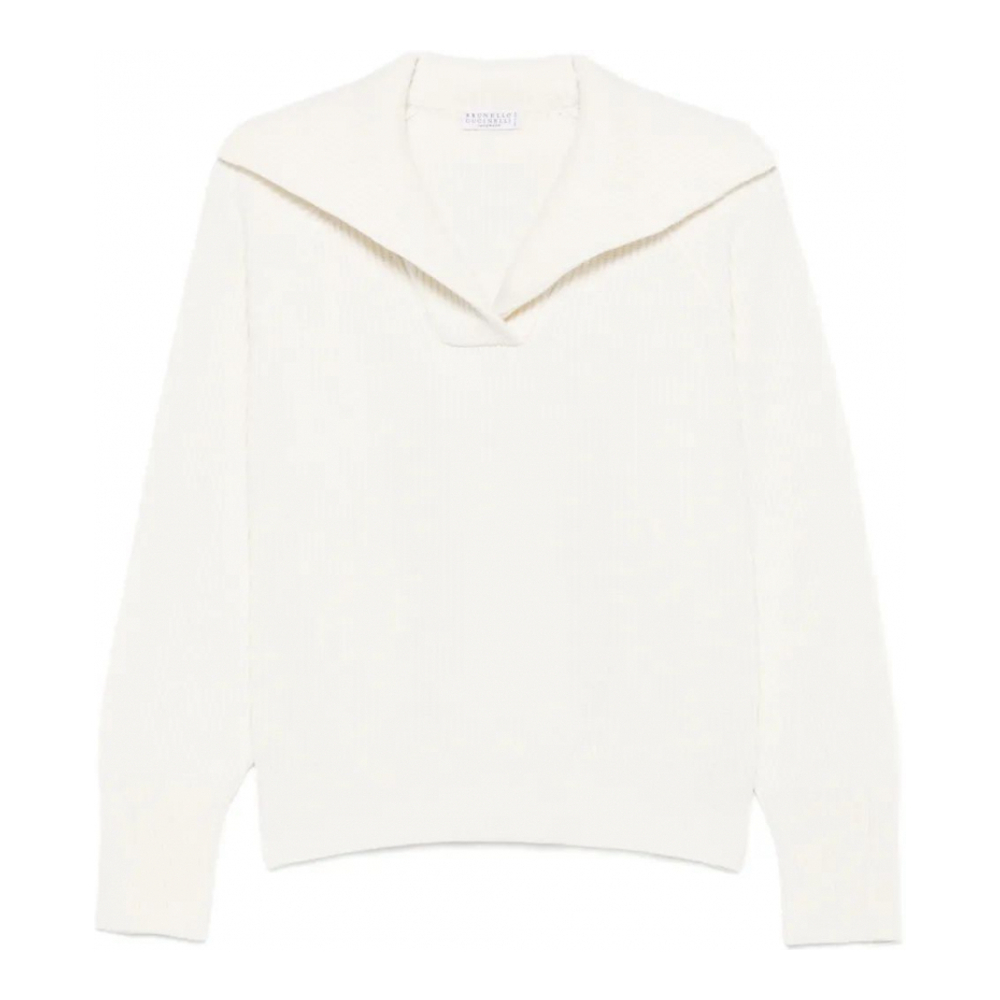 Pull 'Ribbed-Knit' pour Femmes