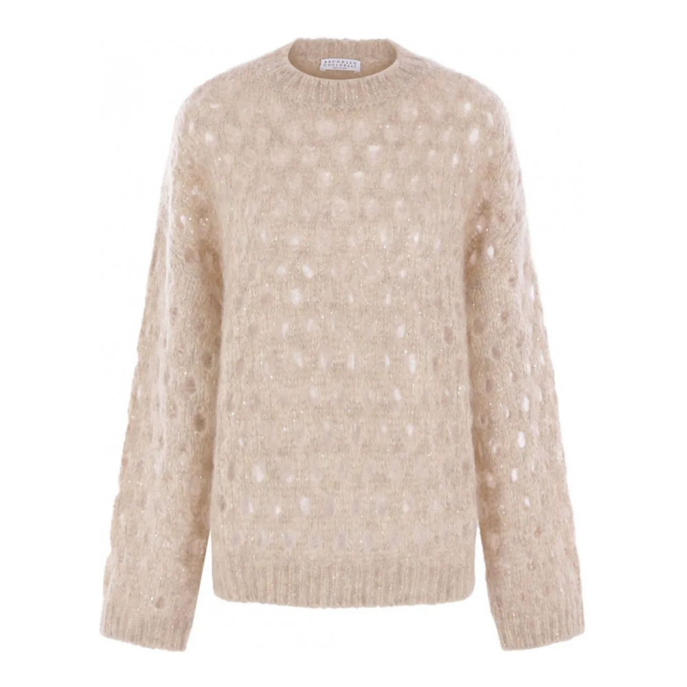 Women's 'Sequin-Embellished Knitted' Sweater